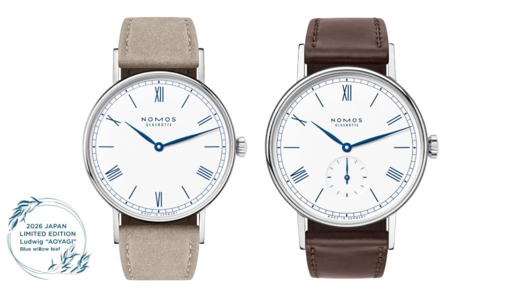 【ドイツ手巻時計の日本限定モデル】ノモス グラスヒュッテの新作は日本人の琴線に触れるしなやかな青柳ブルー