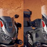 工具を使用することなく簡単に5段階の調整が可能なロングスクリーン