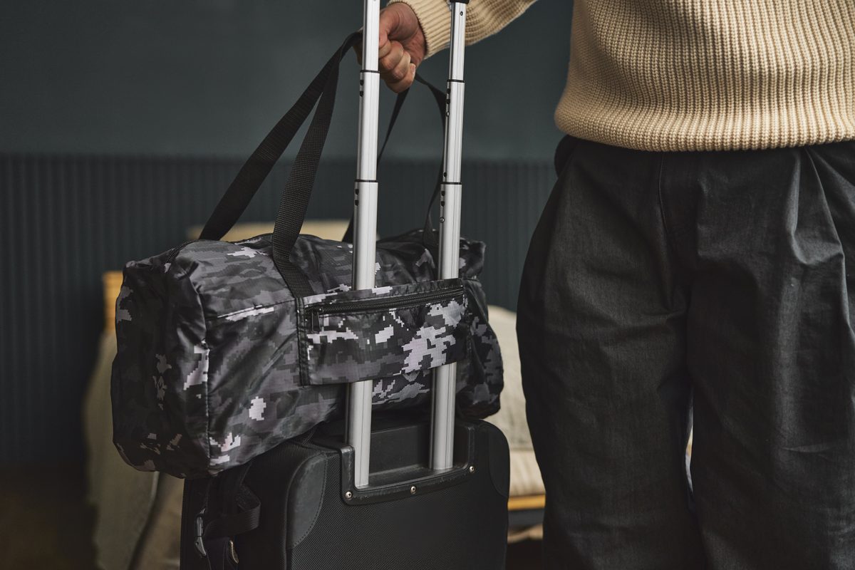 スーツケースにセットアップ