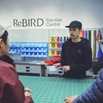 専任スタッフの西田享並さん