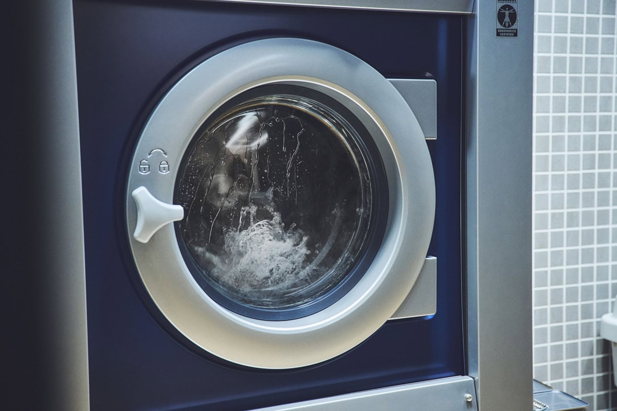 専用モードで洗濯がスタート