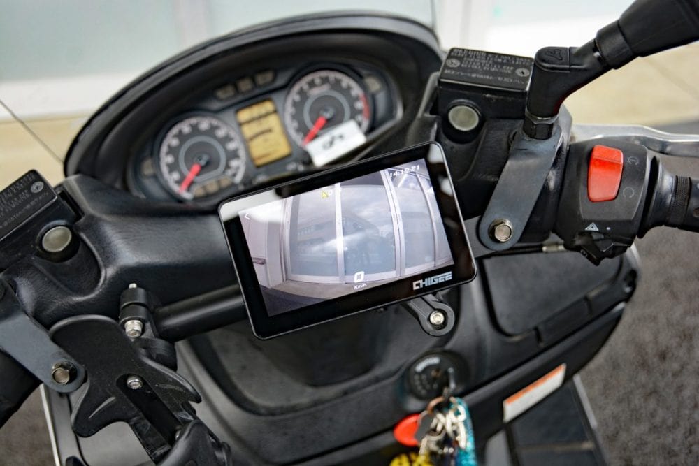 ドライブレコーダーのフロント表示画面