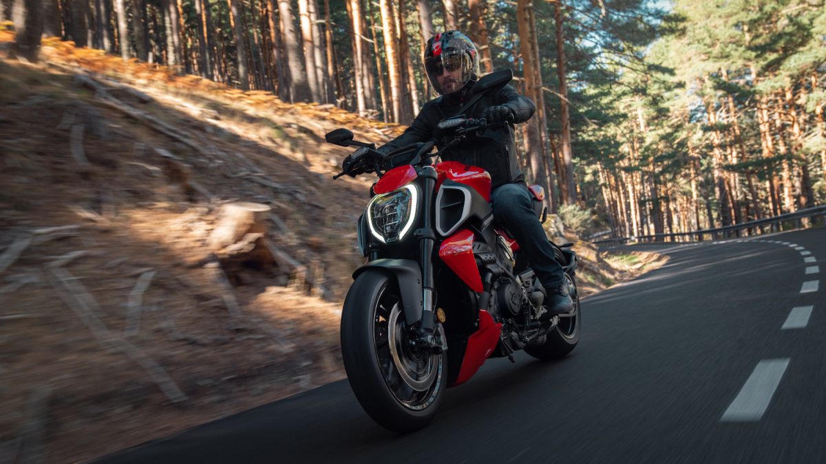 ツーリングではゆとりのある走りを実現