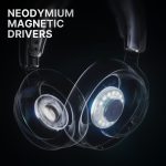 ネオジウムマグネティックオーディオドライバー採⽤
