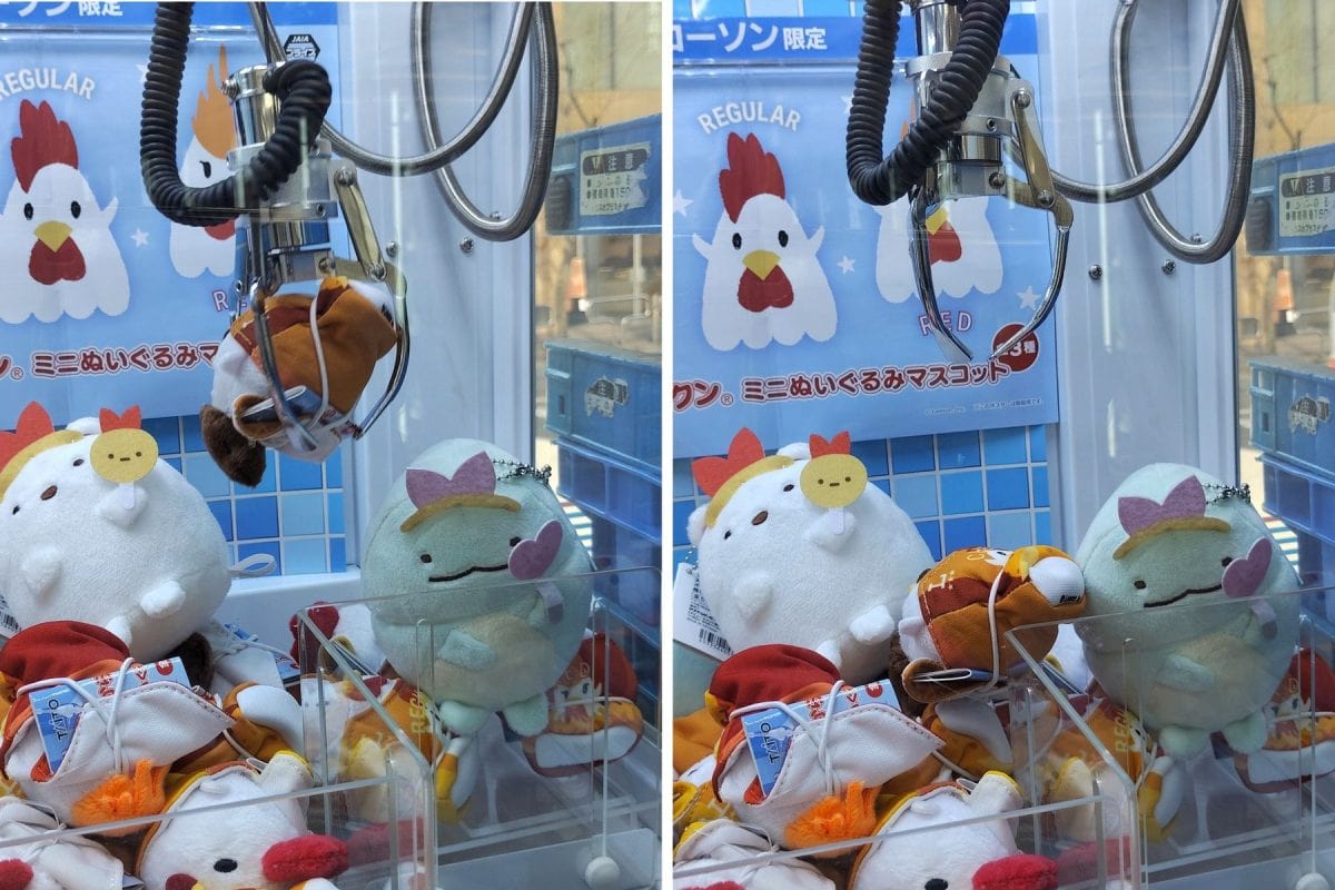 何度か持ち上がる&rarr;落下を経験