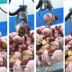 掴んで持ち上げるけど落下しちゃう