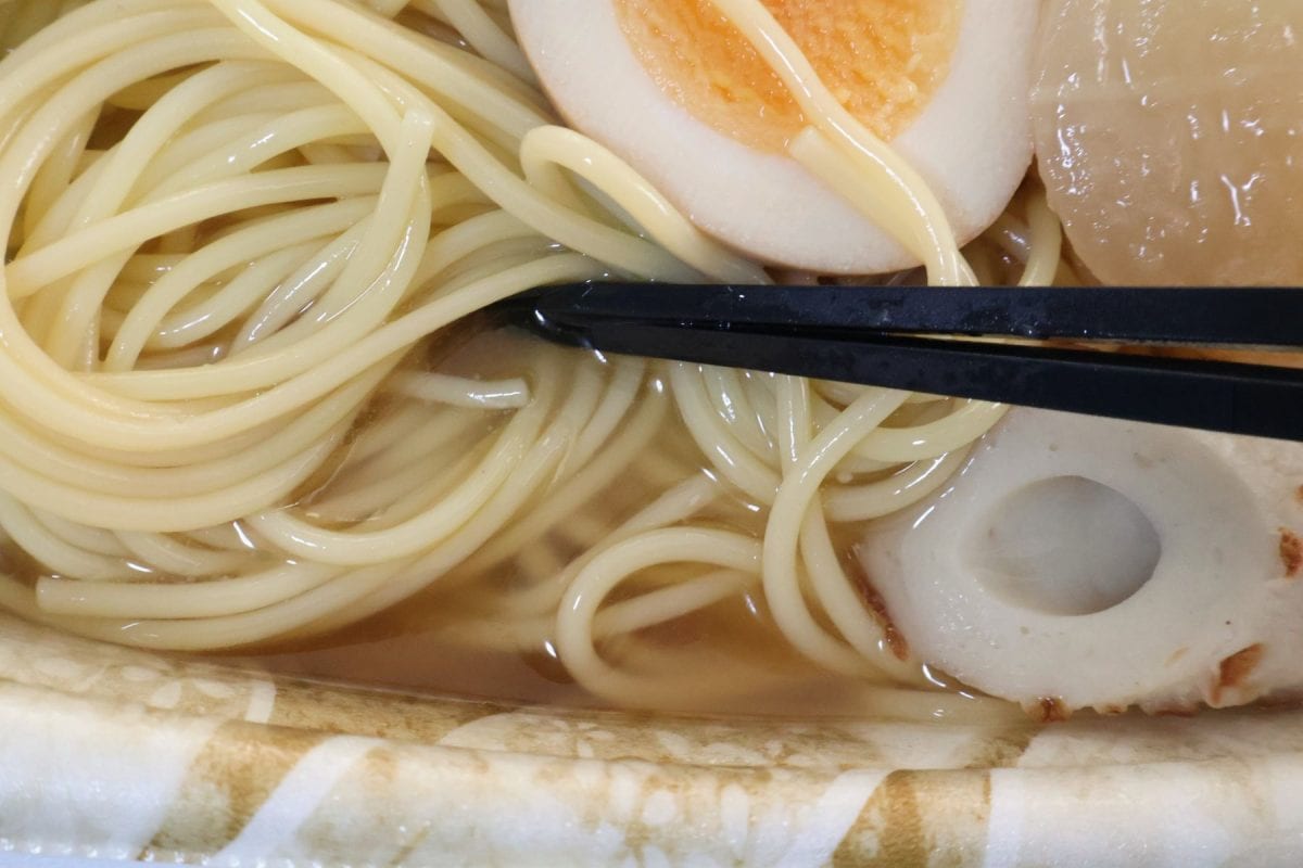 出汁が効いたつゆ！