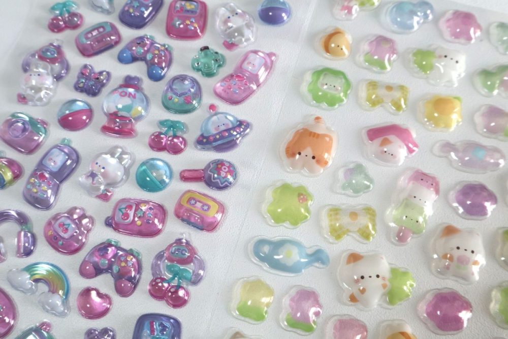 よく見るとシールのクオリティも全然違う