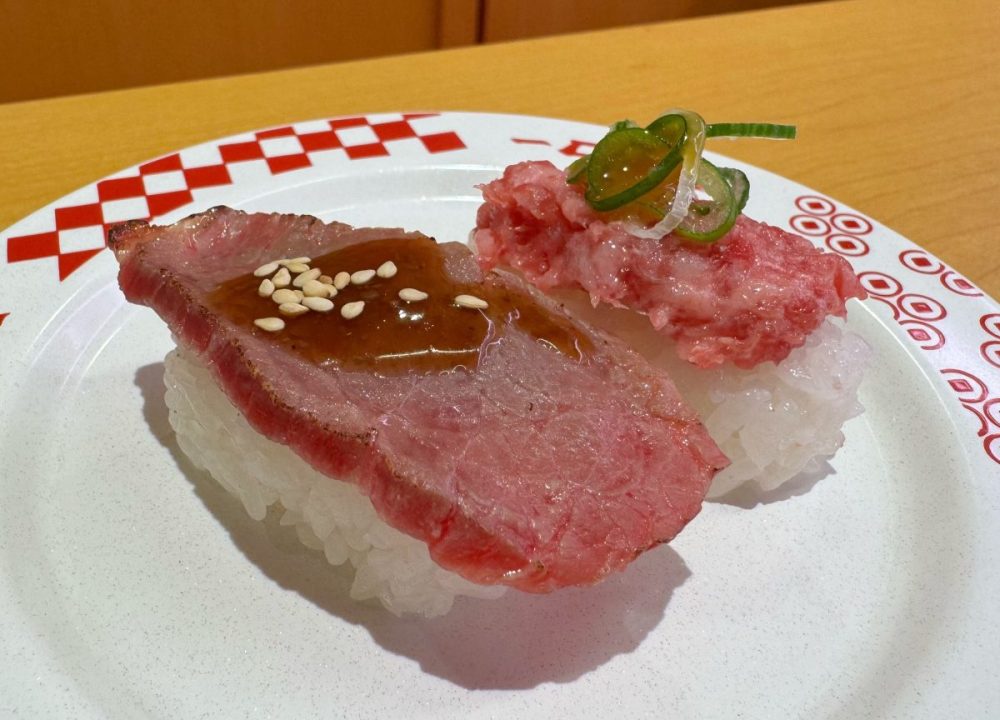 馬刺し食べ比べ