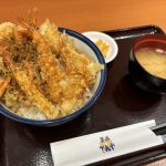 天丼てんや　早春海老天丼（みそ汁付）