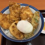 天丼てんや　たれづけ親子鶏天丼（みそ汁付）