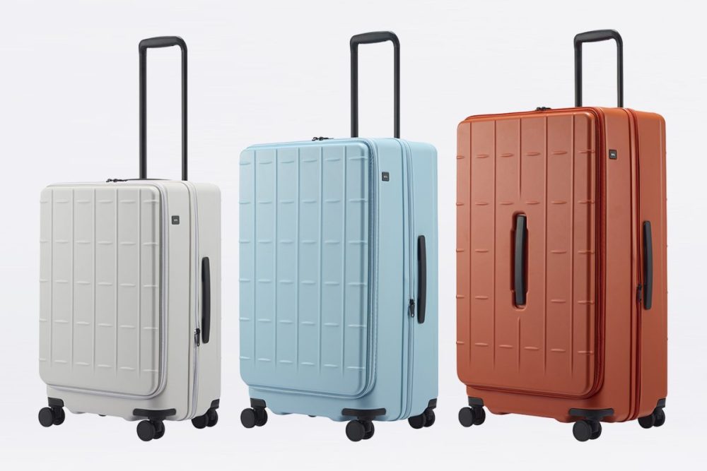 預け入れサイズは厚マチで縦長設計のトランク型