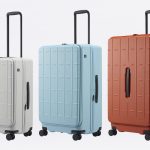 預け入れサイズは厚マチで縦長設計のトランク型