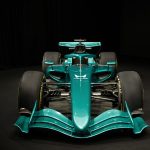 新型マシン「アストンマーティンAMR26」にはホンダの新デザインの「H」マークも