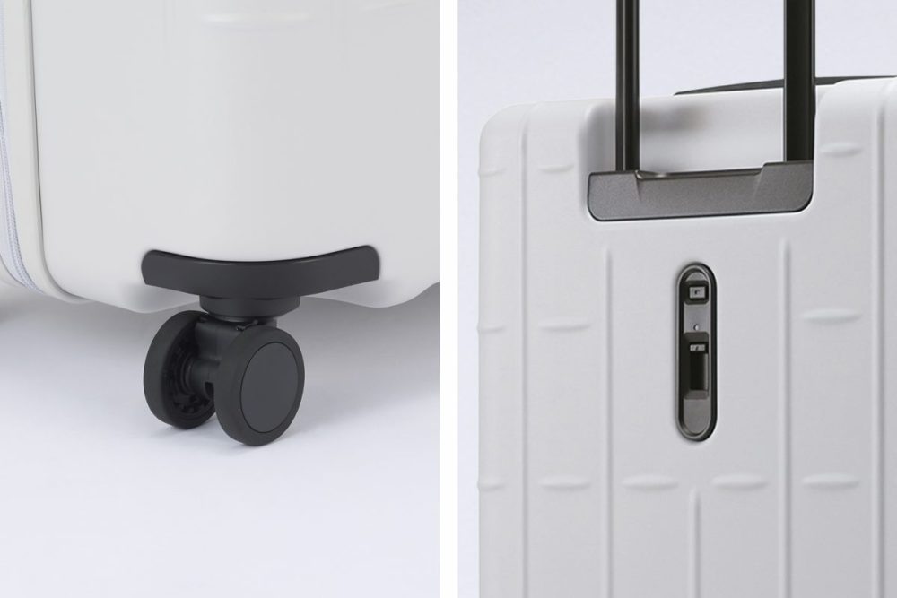 走行音を抑え、旋回性に優れた静音双輪キャスターを採用