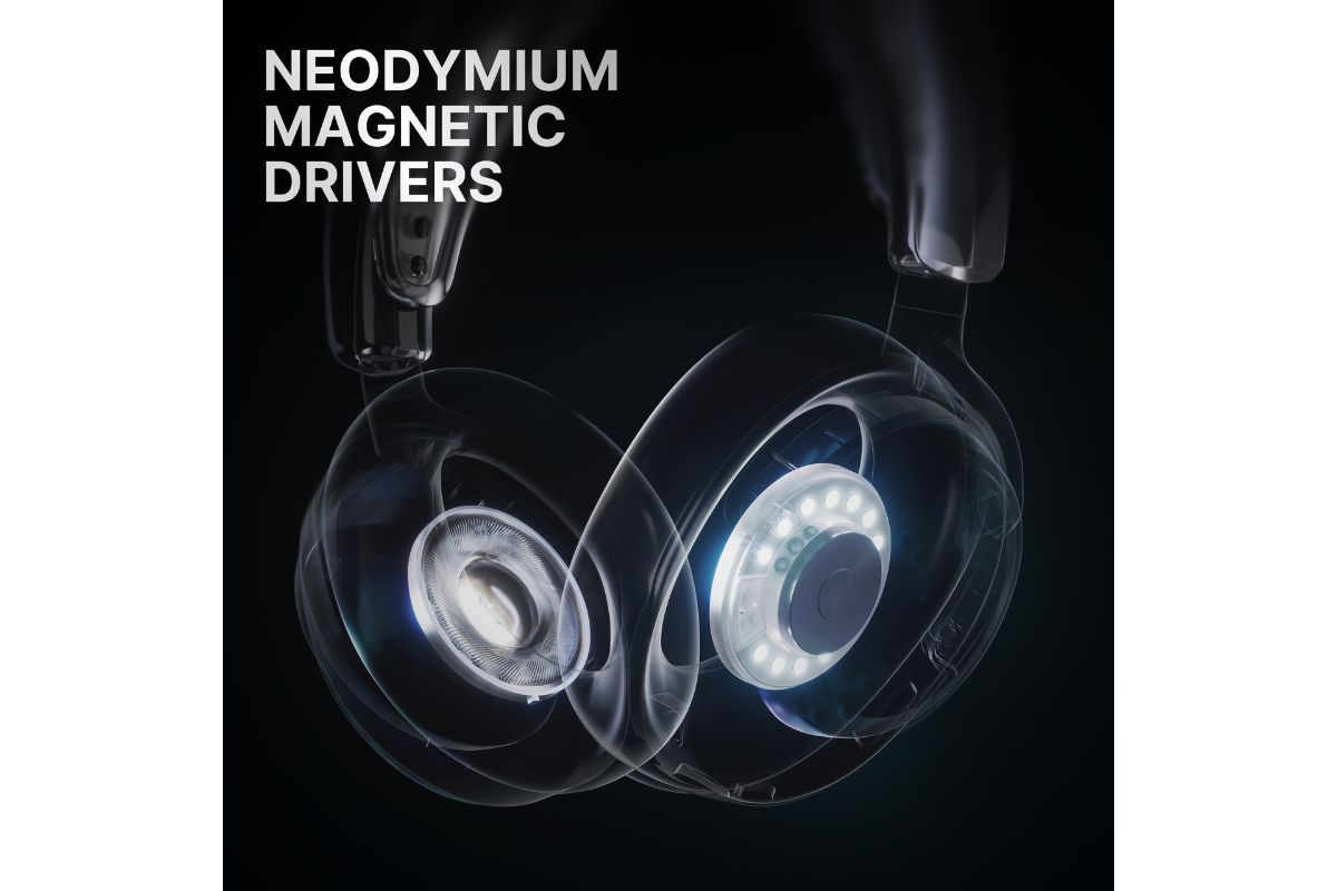 ネオジウムマグネティックオーディオドライバー採⽤