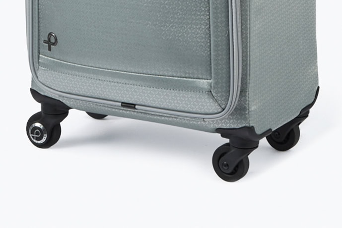 静かに走行できるキャスター