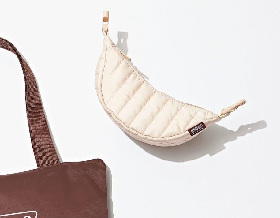 sweet2月号付録のコールマン トートバッグ＆クロワッサン形ポーチ