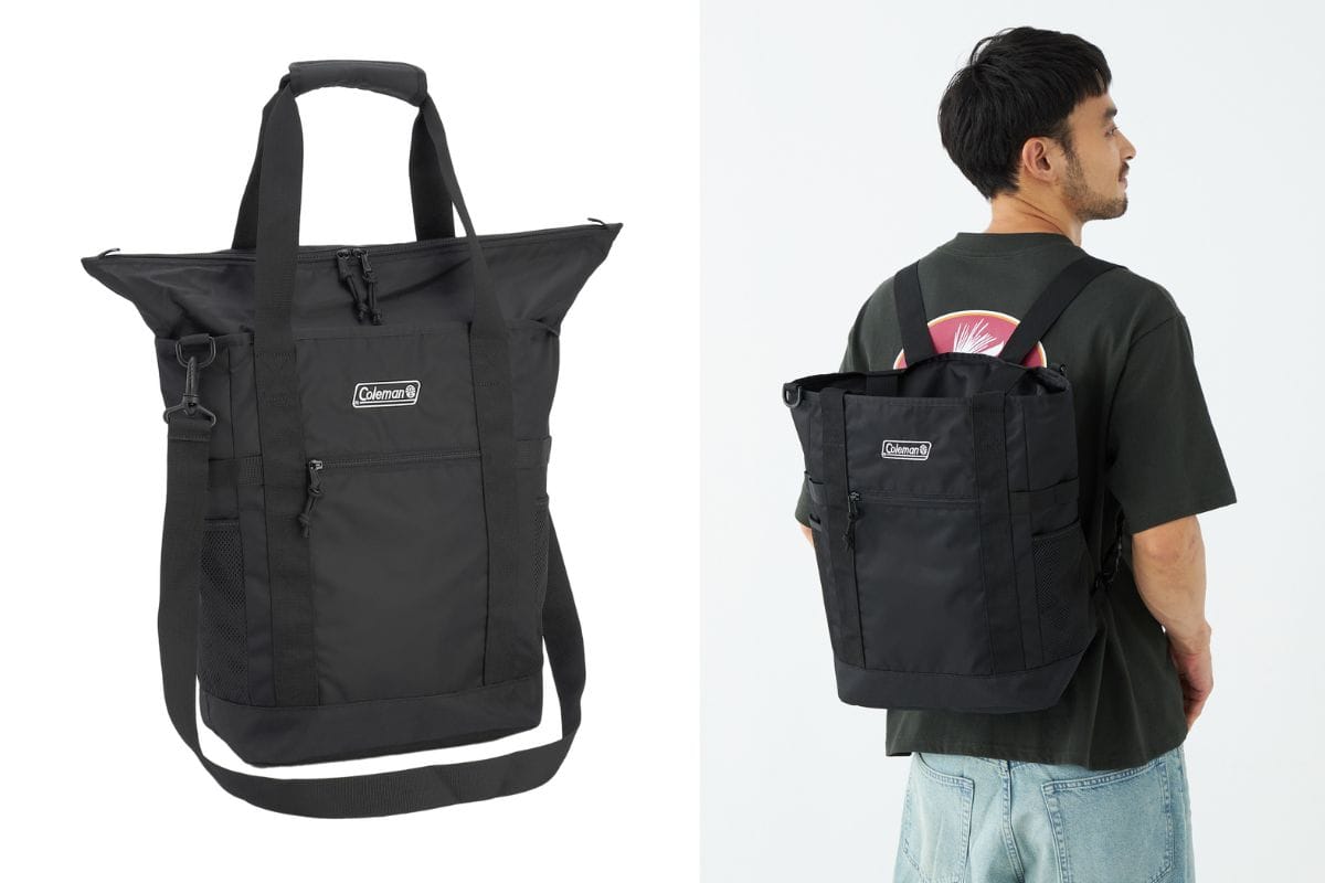 コールマン「ウォーカー 3ウェイバックパックトート」¥6,930/約W42×H39×D18㎝/約24ℓ