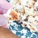 市販のキャラメルポップコーンはかなり甘くてたくさんは食べられないけど、こちらはかなりあっさり味