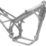 軽量化と剛性バランスが追求されたフレーム