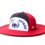 ニューエラ「FITTED LONG BRIM HAT 近鉄バッファローズ TARO OKAMOTO 岡本太郎 マルチカラー」¥12,100