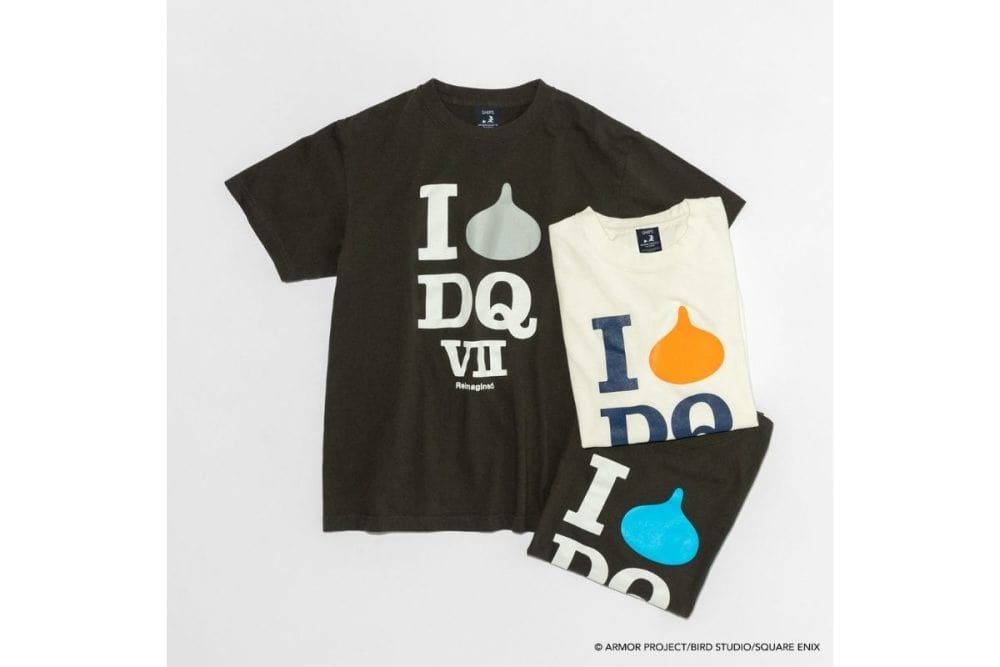 『ドラゴンクエスト Ⅶ Reimagined』&times;シップス「メッセージTシャツ」各&yen;6,600