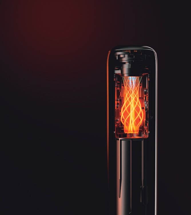 プルーム・オーラ　「加熱モードが選べる！」