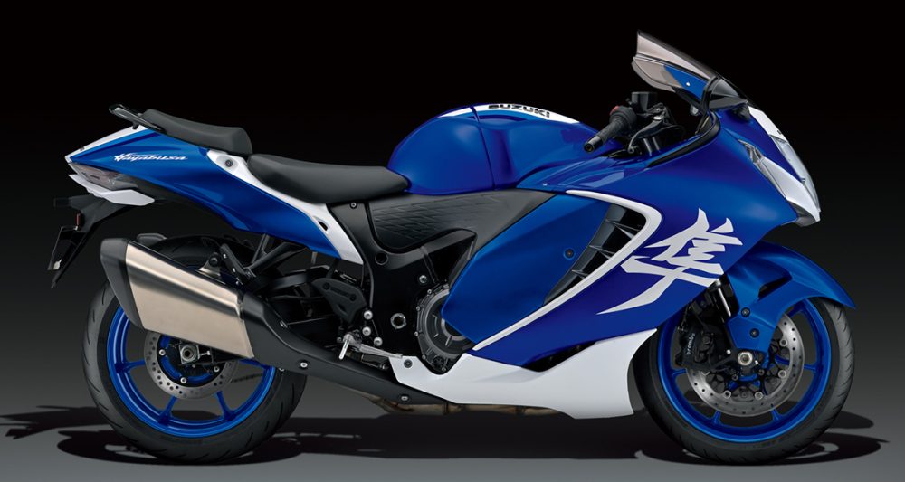 鮮烈な”青”に包まれた「Hayabusa」スペシャルエディション