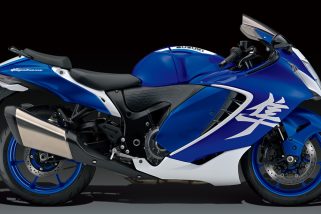 【一生に一度は乗りたいスズキ「隼」】純白ロゴが輝く特別仕様車が登場！1300cc超の怪物を飼いならす“電子制御”が凄い