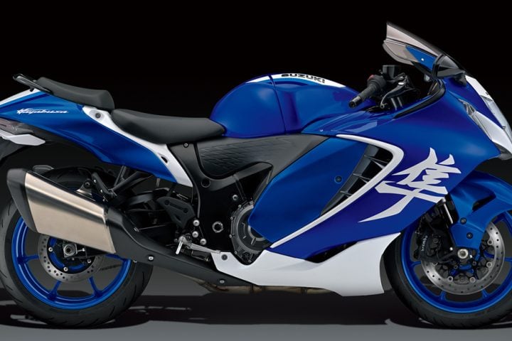 【一生に一度は乗りたいスズキ「隼」】純白ロゴが輝く特別仕様車が登場!1300cc超の怪物を飼いならす“電子制御”が凄い