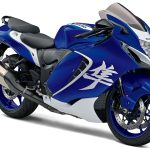 スズキのフラッグシップスポーツツアラー「Hayabusa」のスペシャルエディション、純白の「隼」ロゴマークが眩しい！