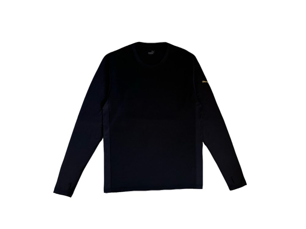 1P 防風インナーL/Sシャツ ブラック ¥2,178