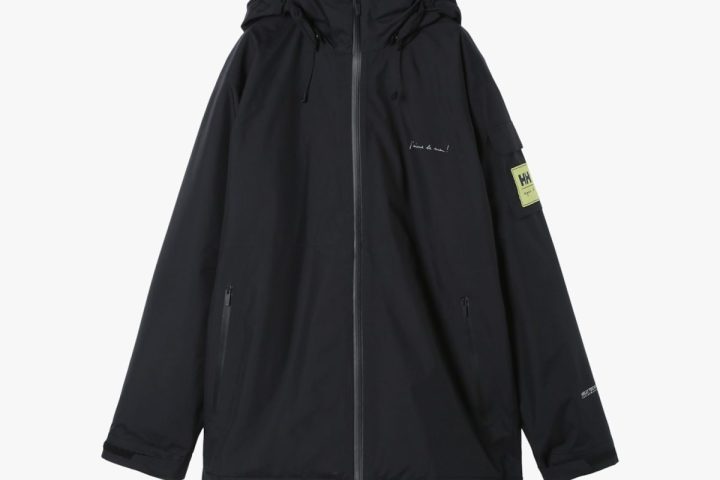 【防水・3WAY】名作カーディガンを内蔵した「黒アウター」が優秀すぎる!アニエスベー×ヘリーハンセン第3弾