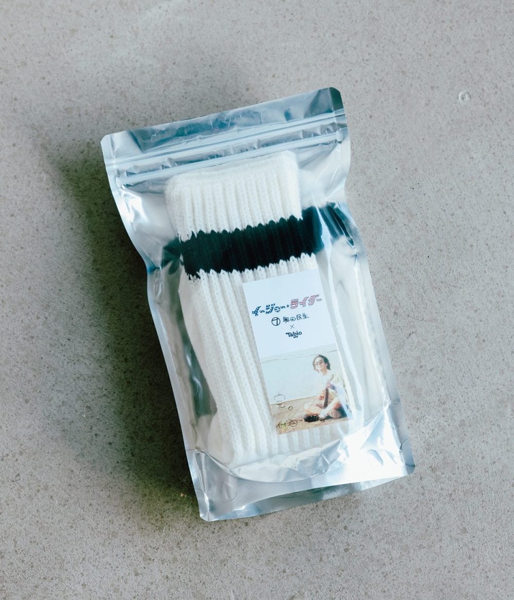 奥田民生×タビオ『復刻版「イージュー★ライダー」ソックス』￥1,980