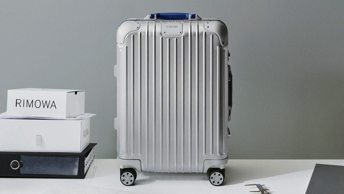 リモワ「Distinct Cabin パウダーブルー」¥542,300/H55×W40×D23㎝