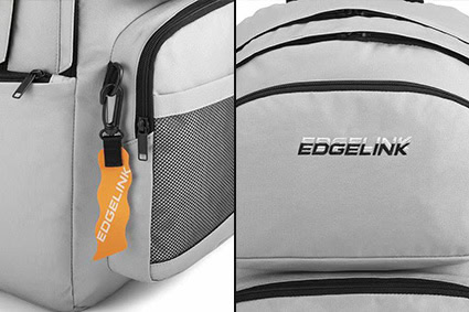 エッジリンクらしいチャームとロゴデザイン