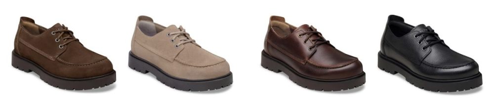 ビルケンシュトック「ハイウッドモック レースロー」各￥28,600／４色展開