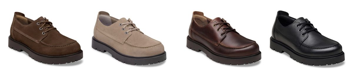 ビルケンシュトック「ハイウッドモック レースロー」各¥28,600/4色展開