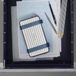 リモワ「Personal クロスボディバッグ パウダーブルー」¥250,800/H13×W21.5×D7㎝