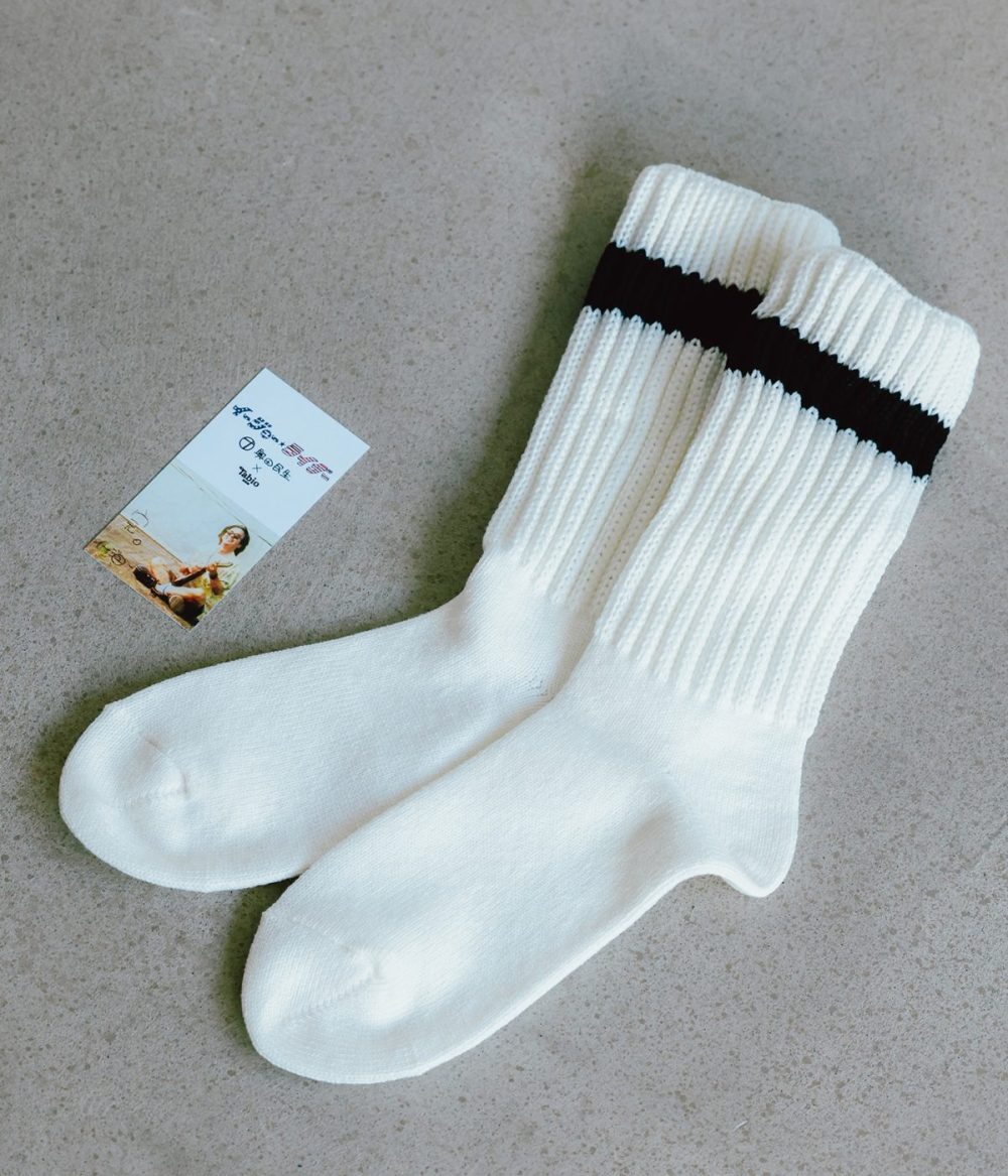 奥田民生×タビオ『復刻版「イージュー★ライダー」ソックス』￥1,980