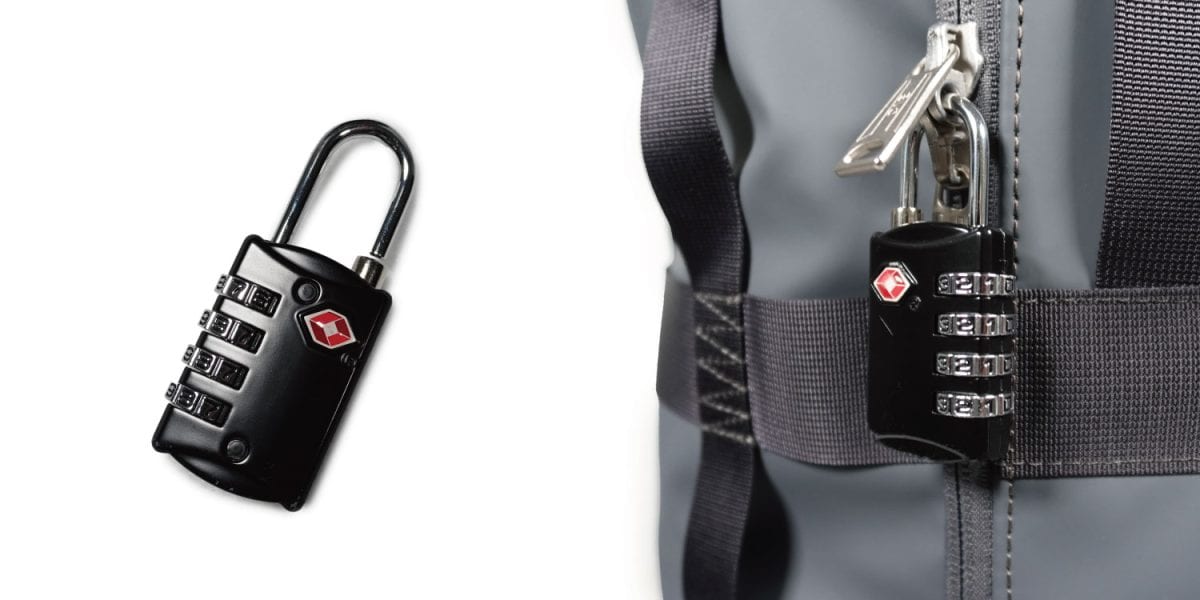 TSAパドロックが付属