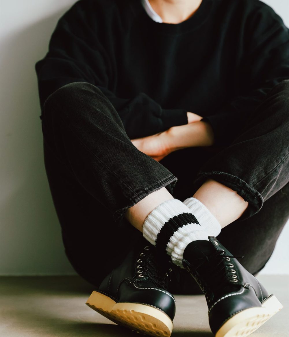 奥田民生×タビオ『復刻版「イージュー★ライダー」ソックス』￥1,980