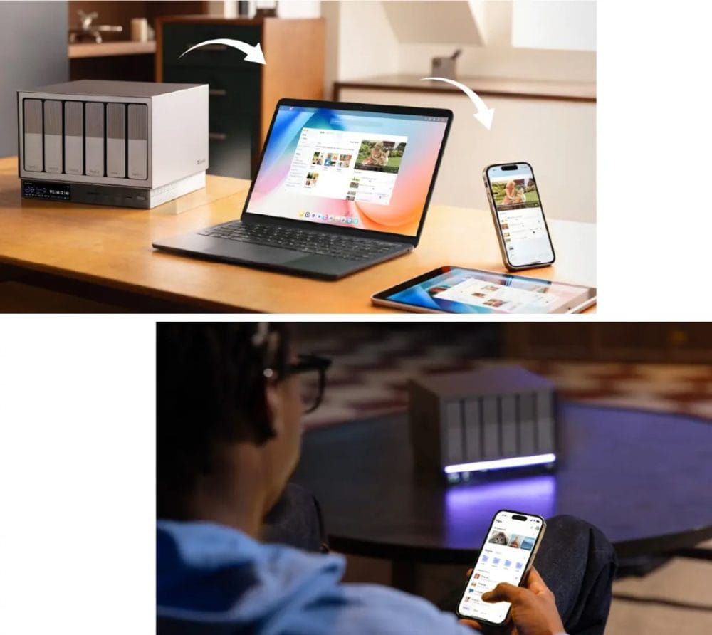 専用アプリでファイルを操作。外出先からでも簡単アクセス