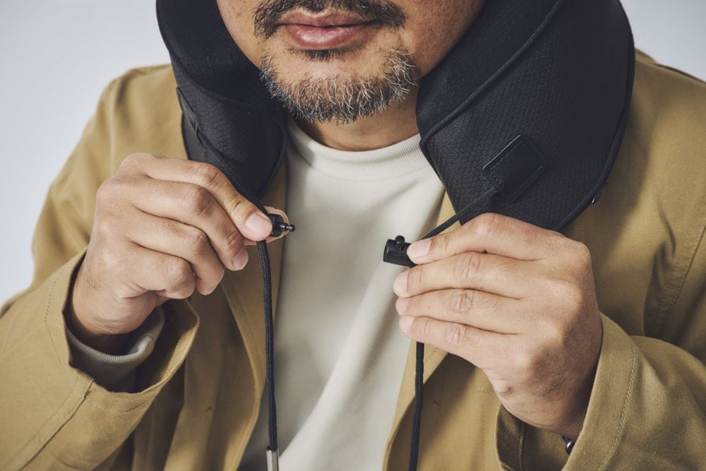 着脱もワンタッチで容易