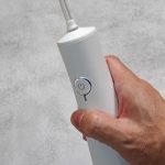 ニトリ「口腔洗浄器 NS8009」の使用モード「強」