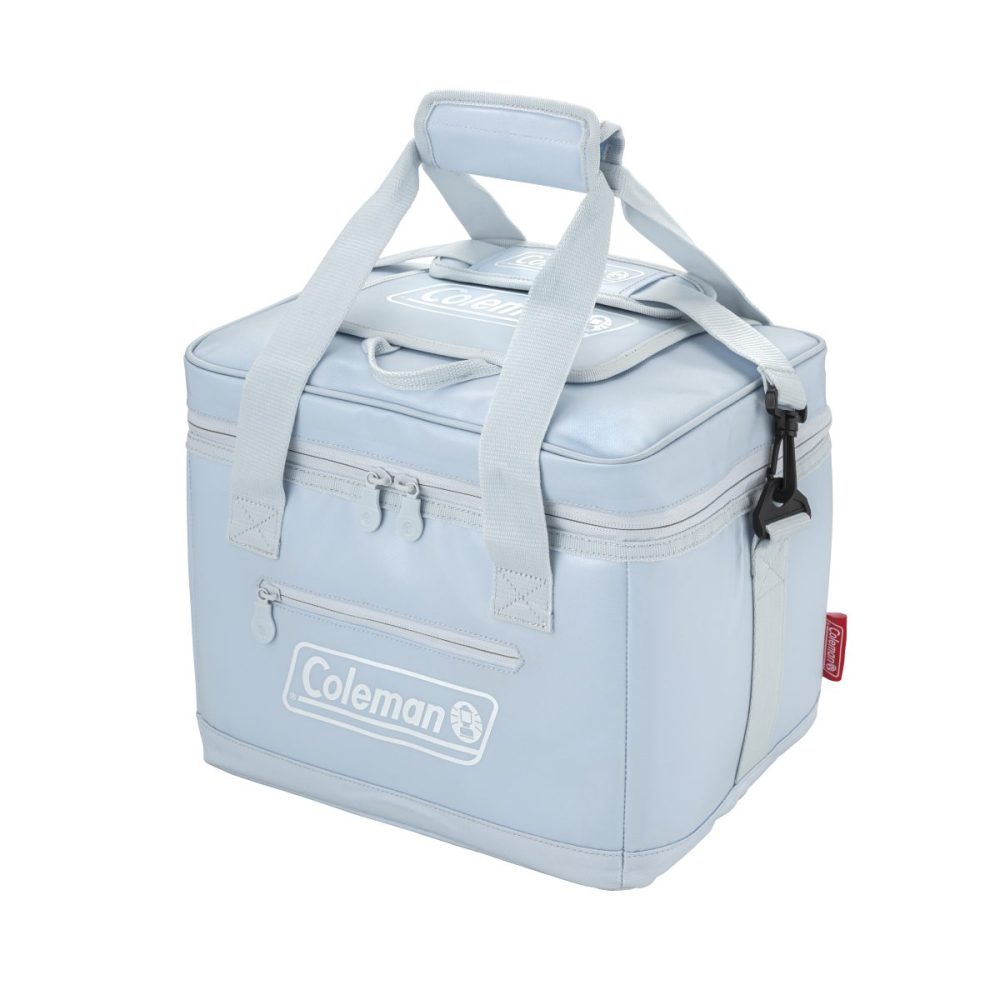 コールマン「アルティメイトアイスクーラーⅡ/15ℓ」¥6,600/使用時:約31×25×26(h)㎝、収納時:約31×13×26(h)㎝/約900g