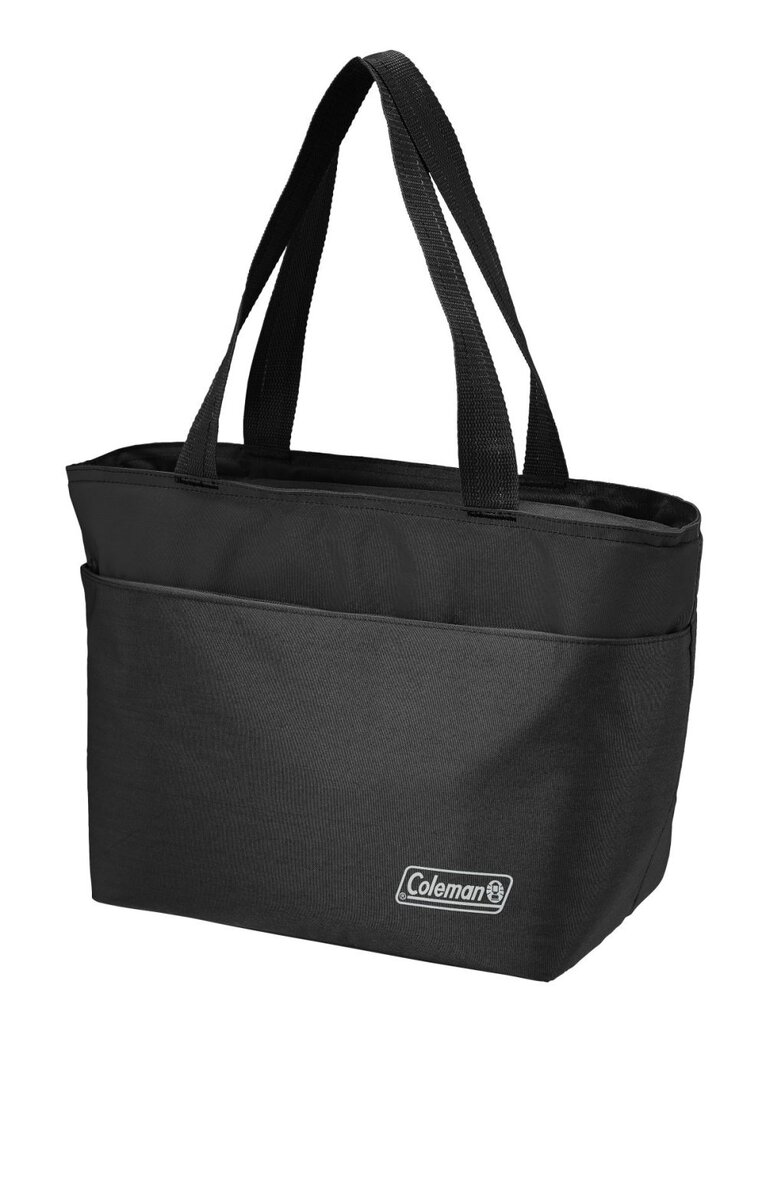 コールマン「デイリークーラートート 5ℓ」￥2,420／使用時：約31×15×25（h）㎝、収納時：約31×3×25（h）㎝／約225ｇ