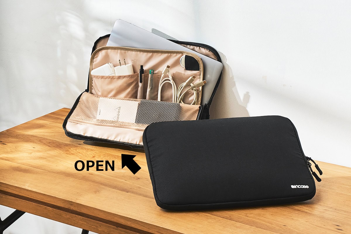 Incase× Arkitip× Jose Parla PCケース インケース Incaseが付録!?】1390円でPCもケーブルもこれ1つ。働き世代を救う