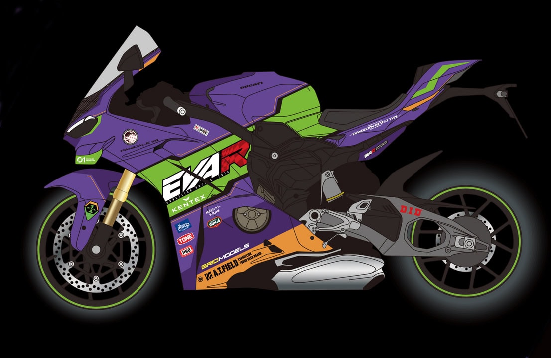 エヴァンゲリオンレーシングとのコラボレーション企画でレンタル可能となった「エヴァRT初号機パニガーレV4」